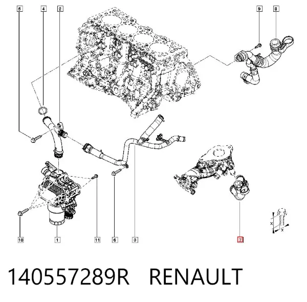 140557289R Renault (RVI)