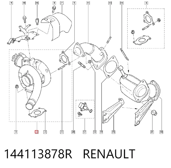 Турбіна Renault Espace IV
