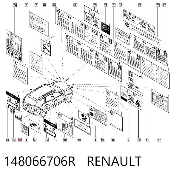  148066706R Renault (RVI)