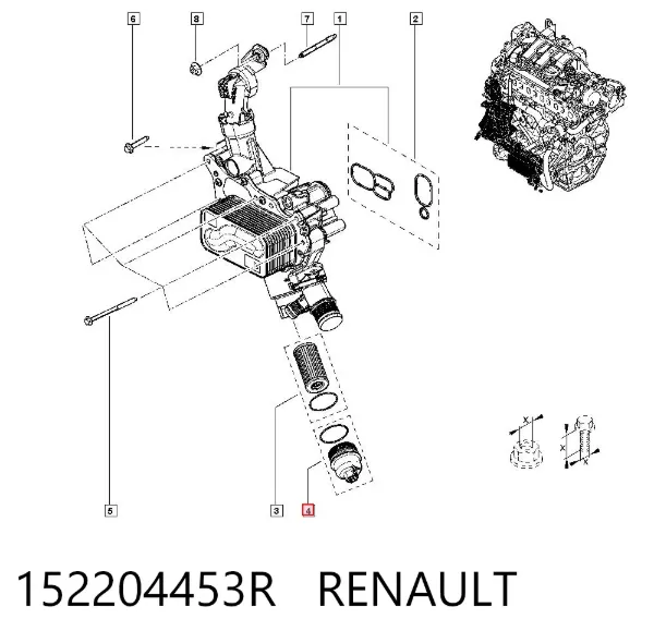  152204453R Renault (RVI)
