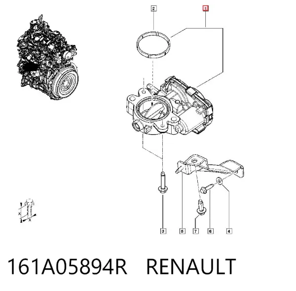  161A05894R Renault (RVI)
