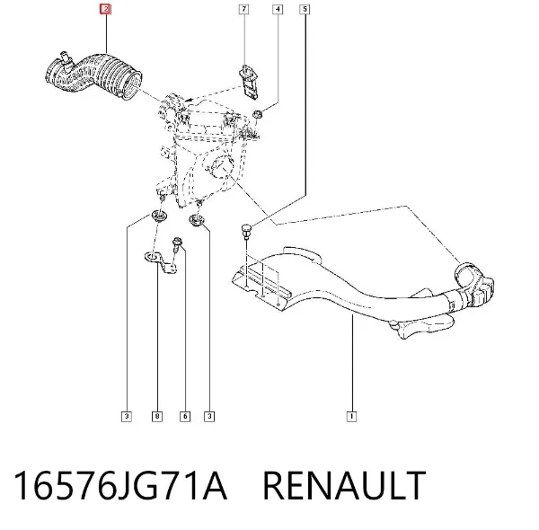  16576JG71A Renault (RVI)