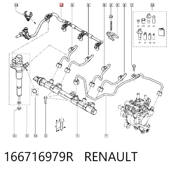  166716979R Renault (RVI)
