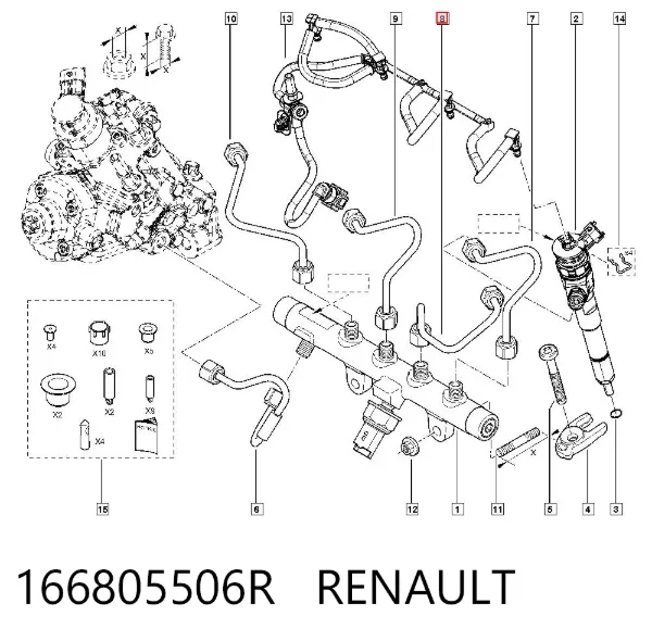  166805506R Renault (RVI)