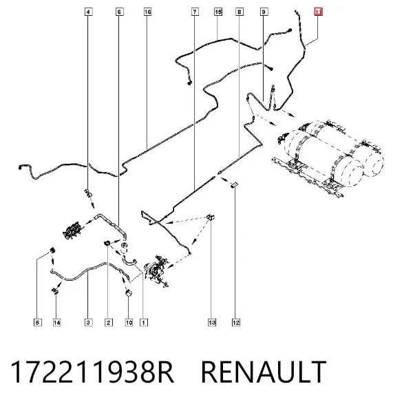  172211938R Renault (RVI)