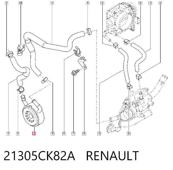  21305CK82A Renault (RVI)