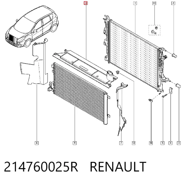  214760025R Renault (RVI)