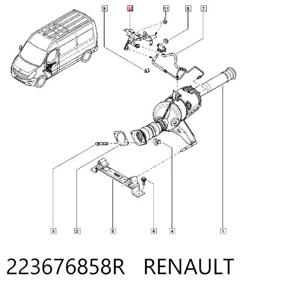  223676858R Renault (RVI)