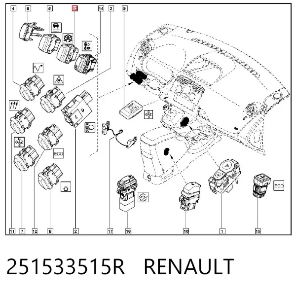  251533515R Renault (RVI)