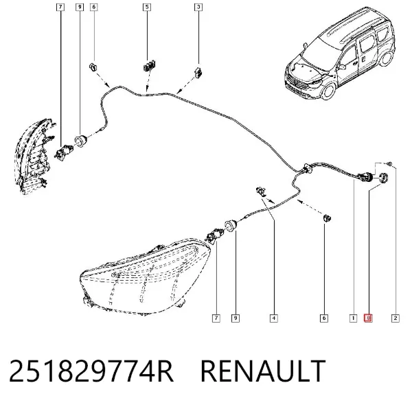  251829774R Renault (RVI)