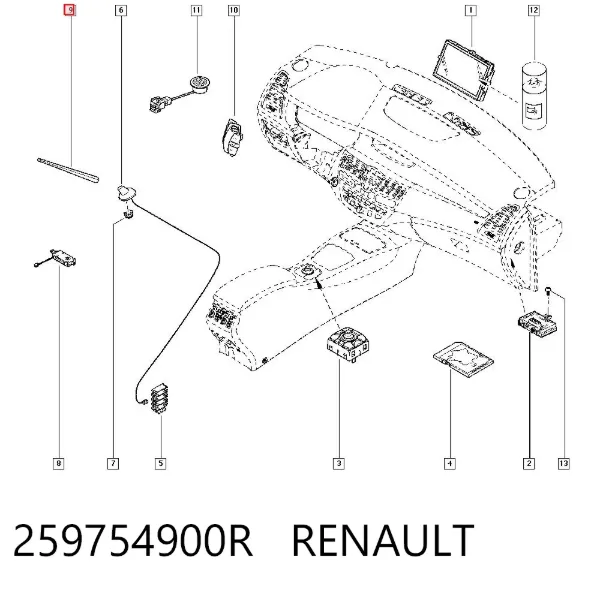  259754900R Renault (RVI)