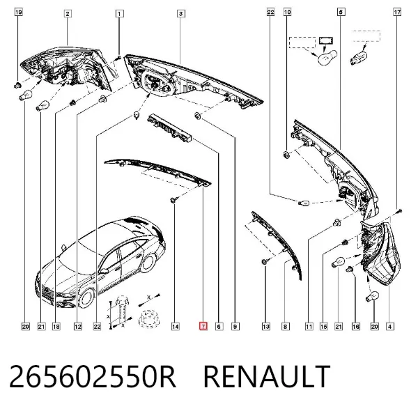  265602550R Renault (RVI)
