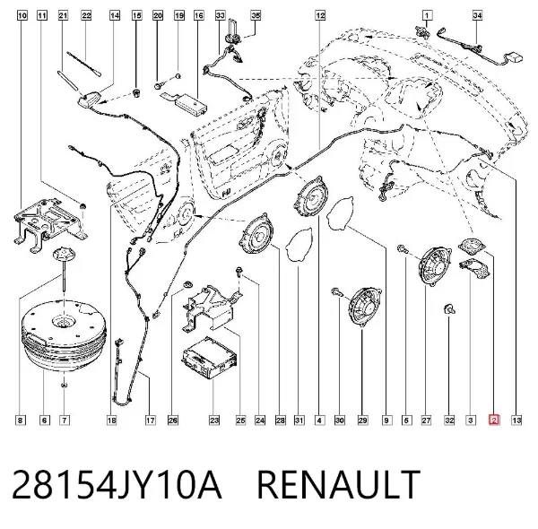  28154JY10A Renault (RVI)