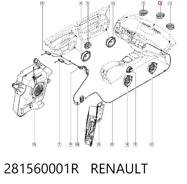  281560001R Renault (RVI)