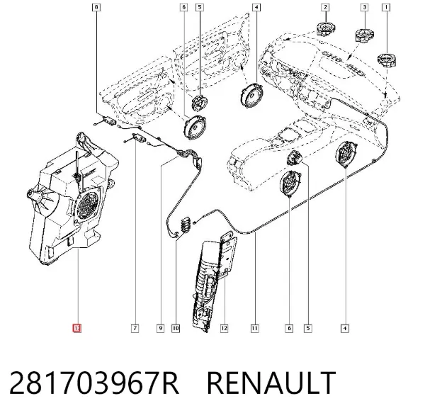  281703967R Renault (RVI)