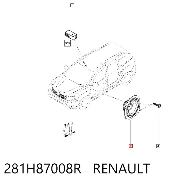  281H87008R Renault (RVI)