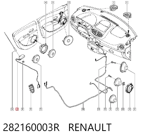  282160003R Renault (RVI)