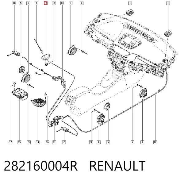 282160004R Renault (RVI)