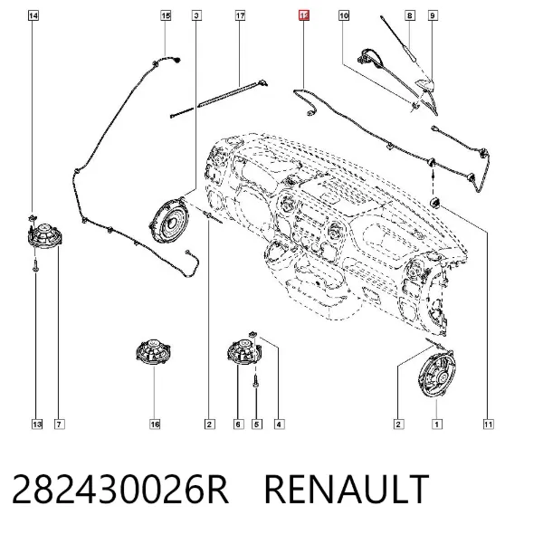  282430026R Renault (RVI)