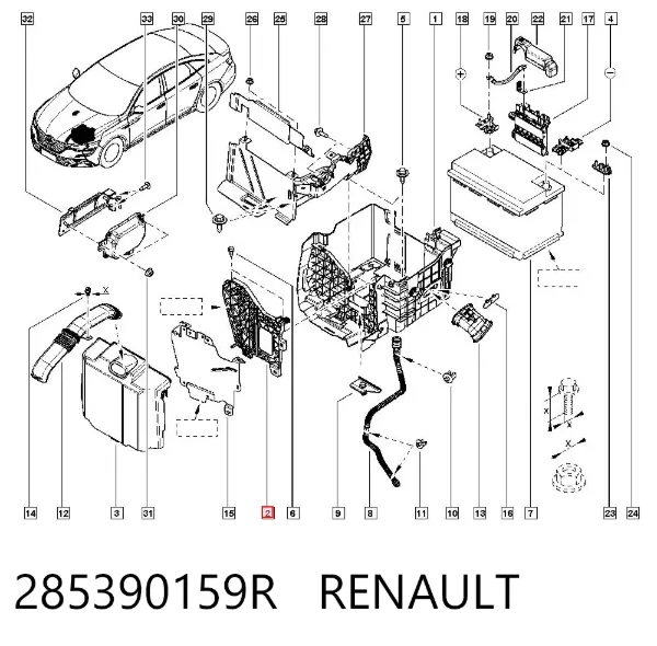  285390159R Renault (RVI)