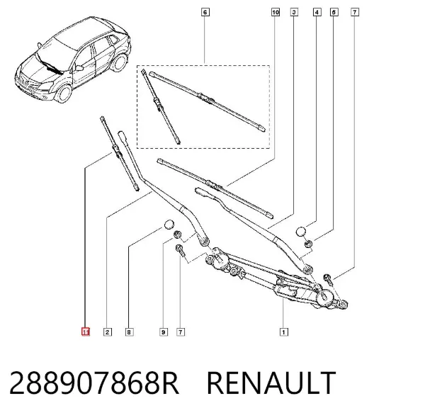  288907868R Renault (RVI)