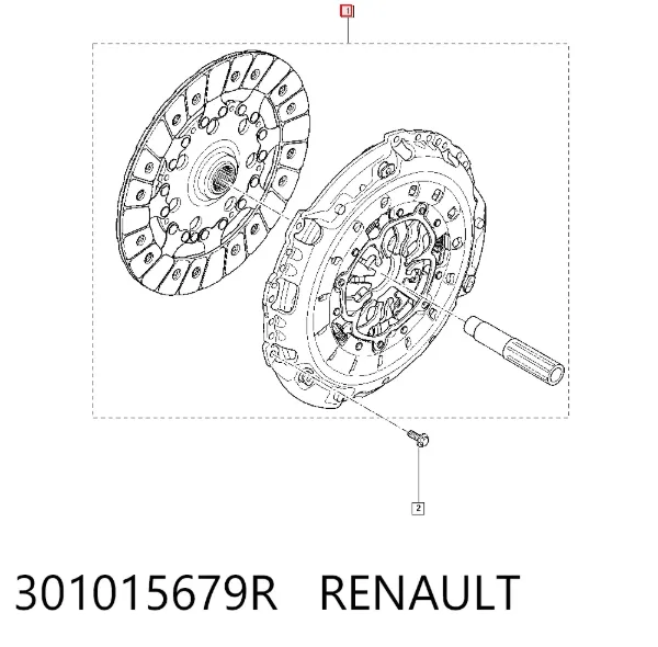 Зчеплення 301015679R Renault (RVI)