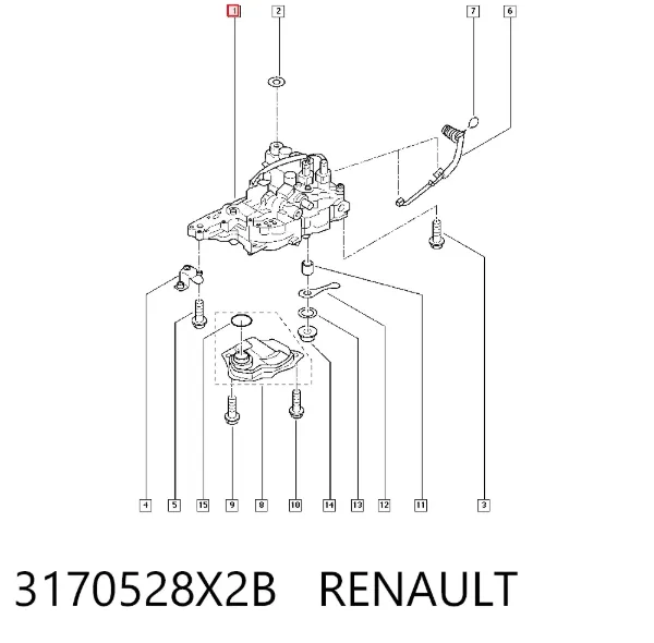  3170528X2B Renault (RVI)