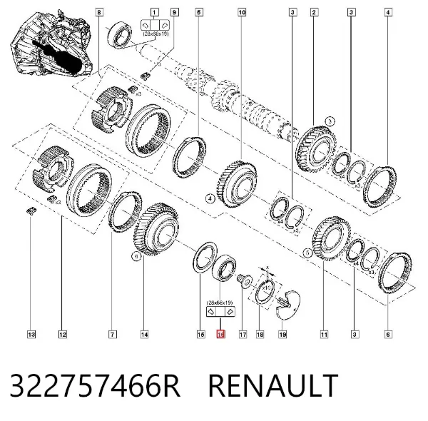 322757466R Renault (RVI)