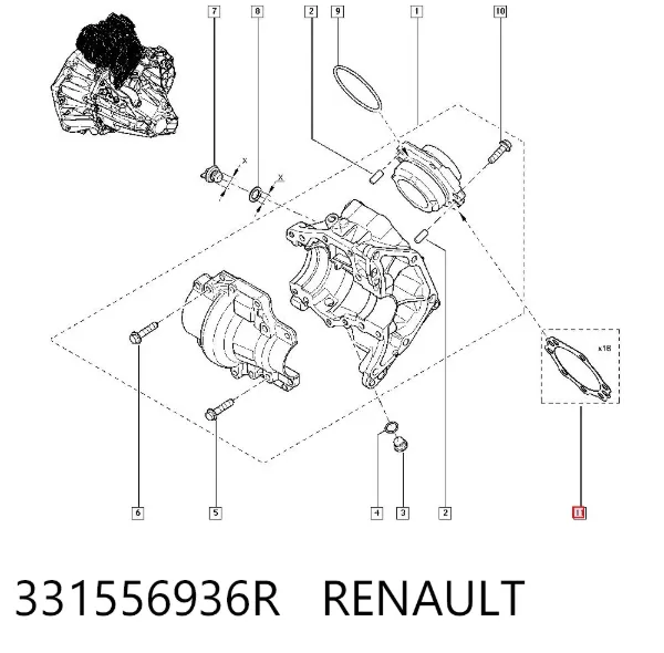  331556936R Renault (RVI)
