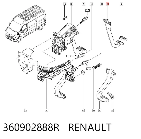  360902888R Renault (RVI)