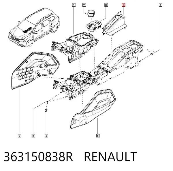  363150838R Renault (RVI)