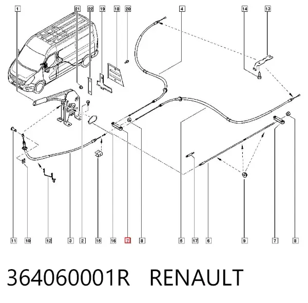  364060001R Renault (RVI)