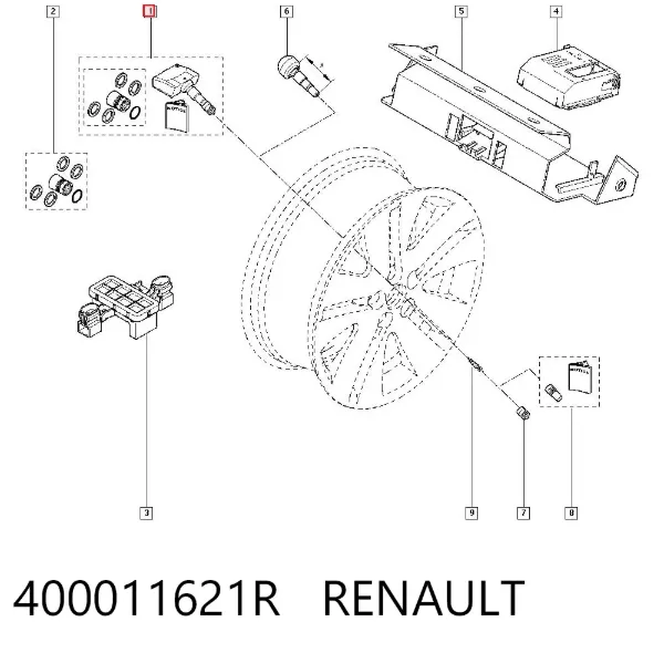  400011621R Renault (RVI)