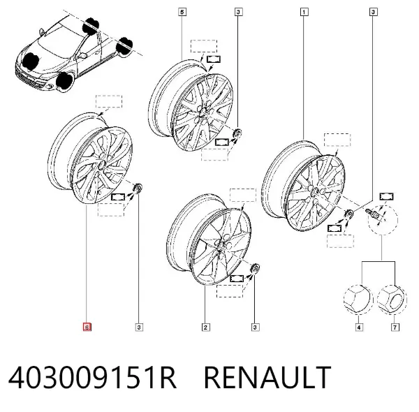  403009151R Renault (RVI)