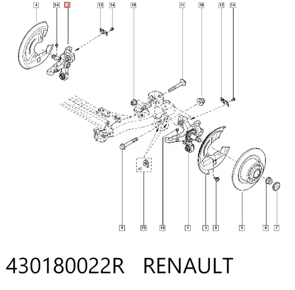  430180022R Renault (RVI)
