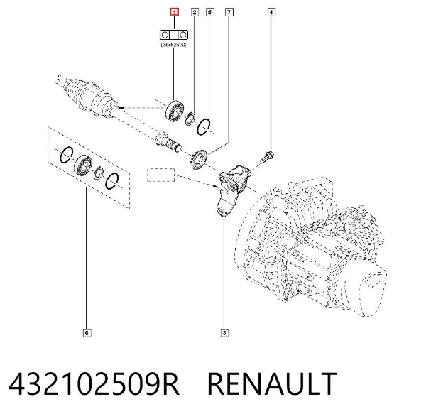  432102509R Renault (RVI)