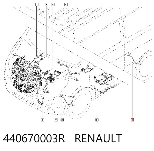  440670003R Renault (RVI)