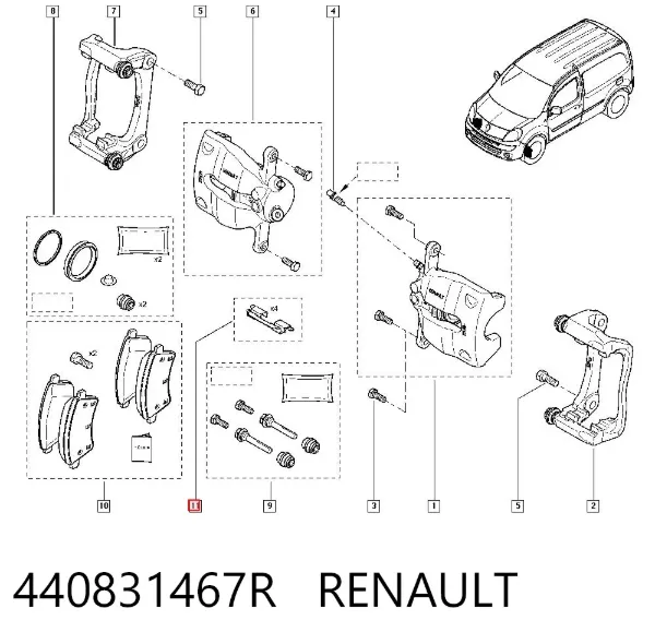  440831467R Renault (RVI)
