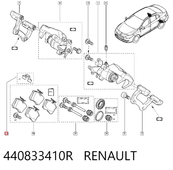  440833410R Renault (RVI)
