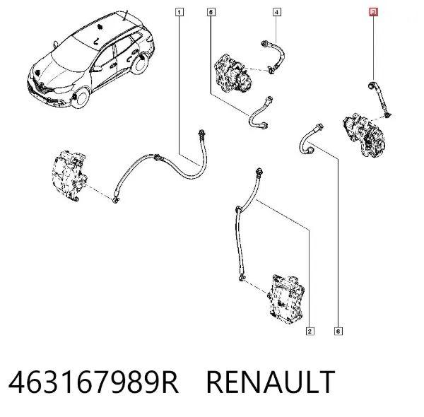  463167989R Renault (RVI)