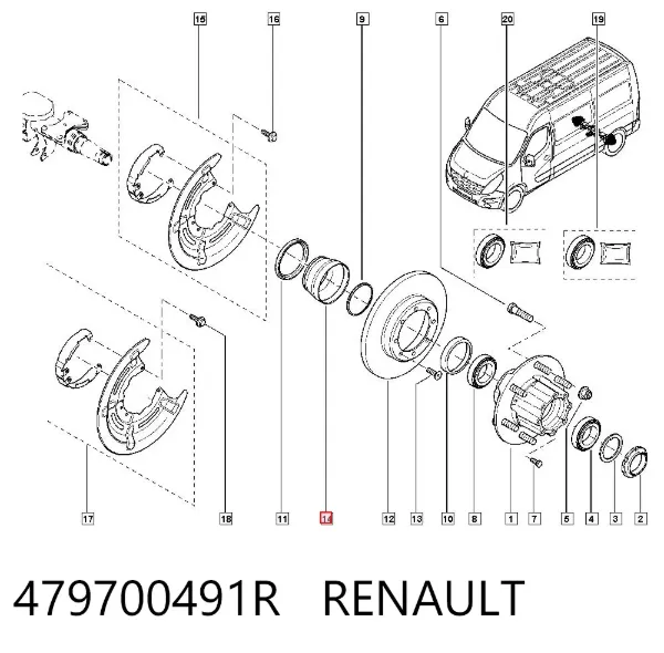  479700491R Renault (RVI)