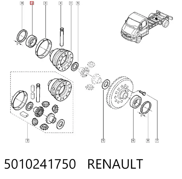  5010241750 Renault (RVI)
