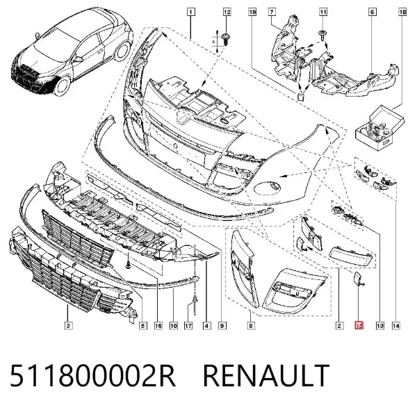  511800002R Renault (RVI)