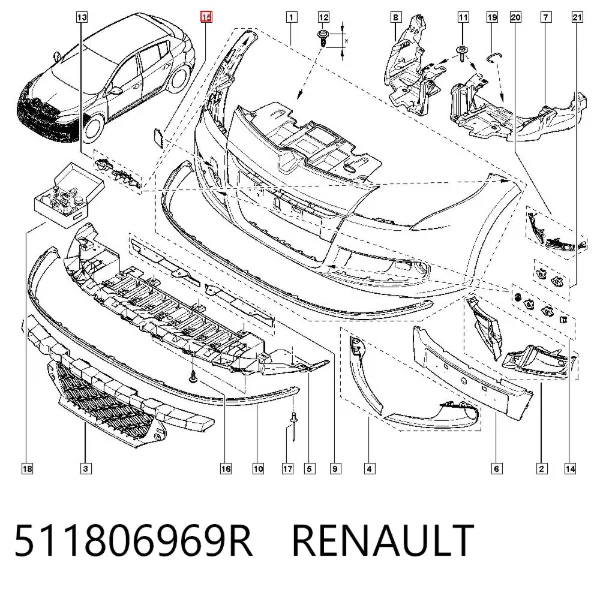  511806969R Renault (RVI)