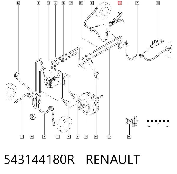  543144180R Renault (RVI)