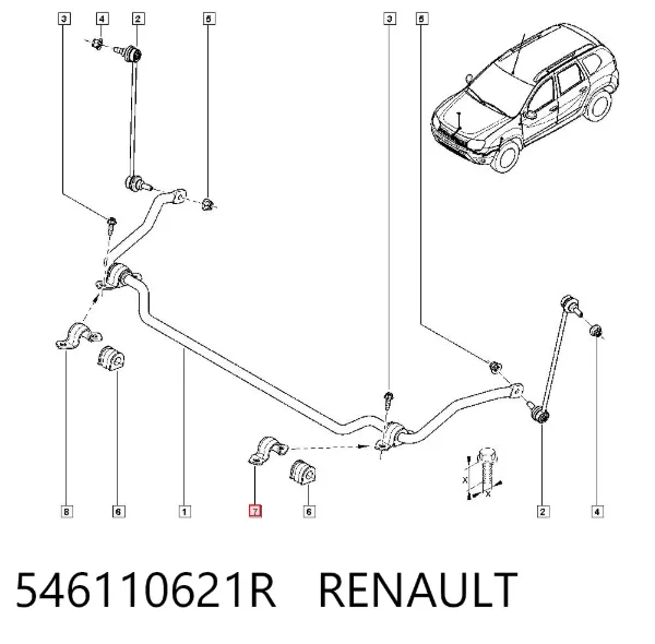  546110621R Renault (RVI)