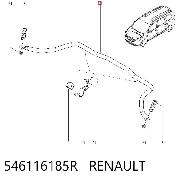  546116185R Renault (RVI)