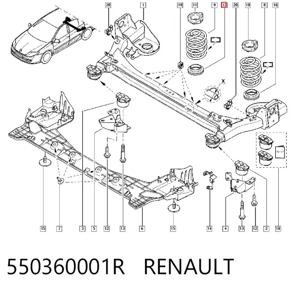  550360001R Renault (RVI)