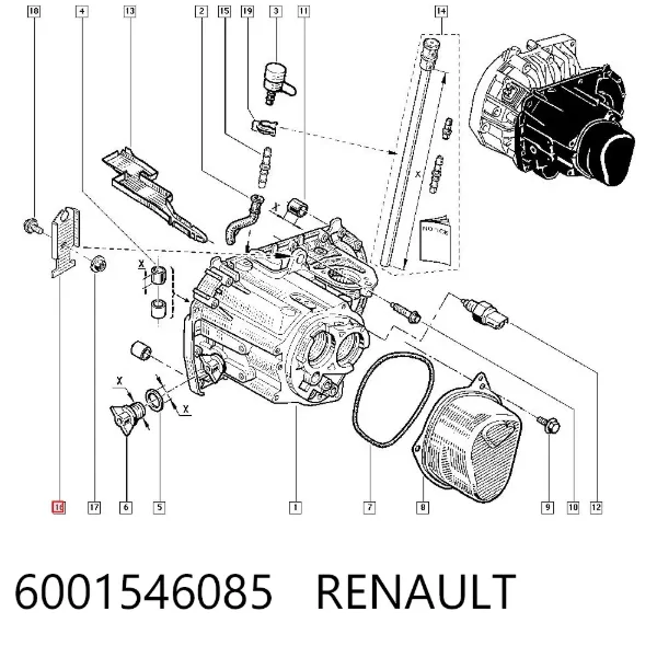  6001546085 Renault (RVI)