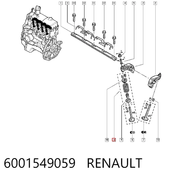  6001549059 Renault (RVI)